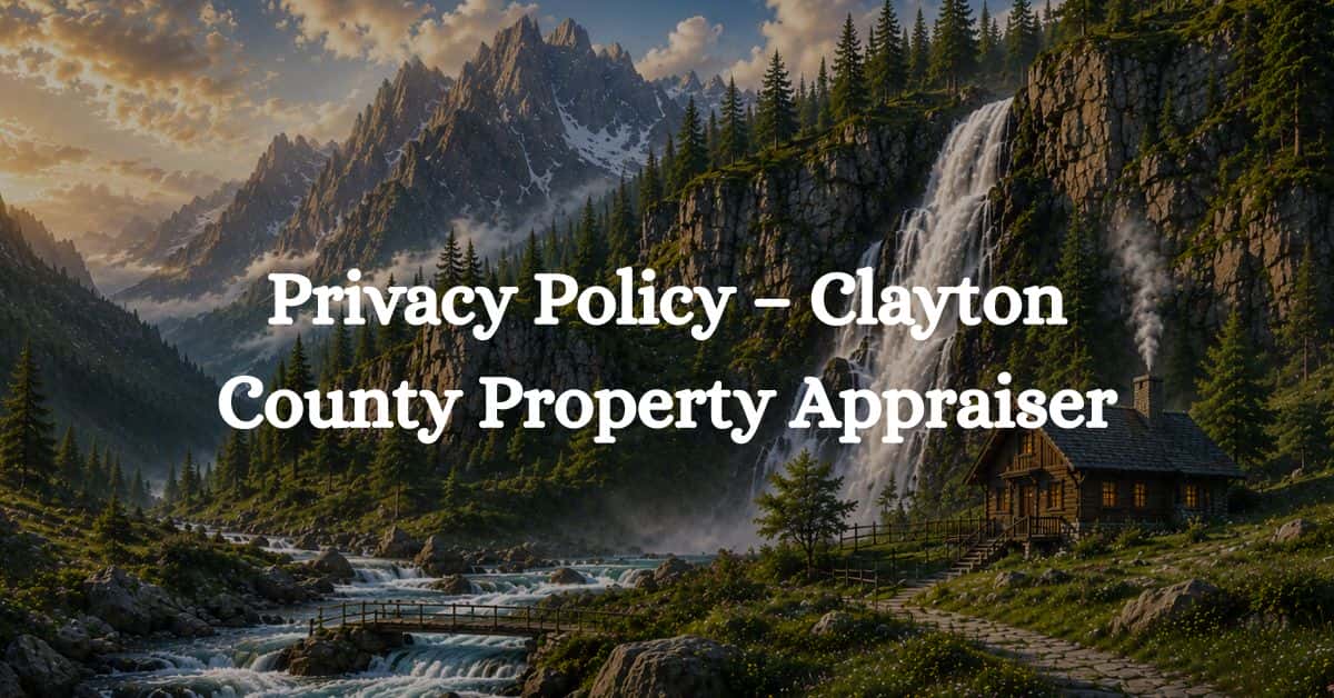 Privacy-Policy-–-Clayton-County-Property-Appraiser