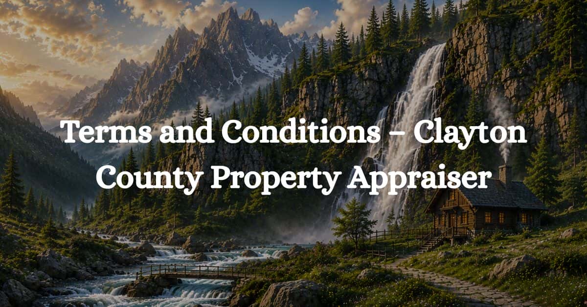Terms-and-Conditions-–-Clayton-County-Property-Appraiser